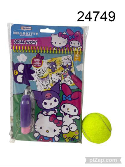 Imagen de aparte AGUA WOW "HELLO KITTY AND FRIENDS" 6.25